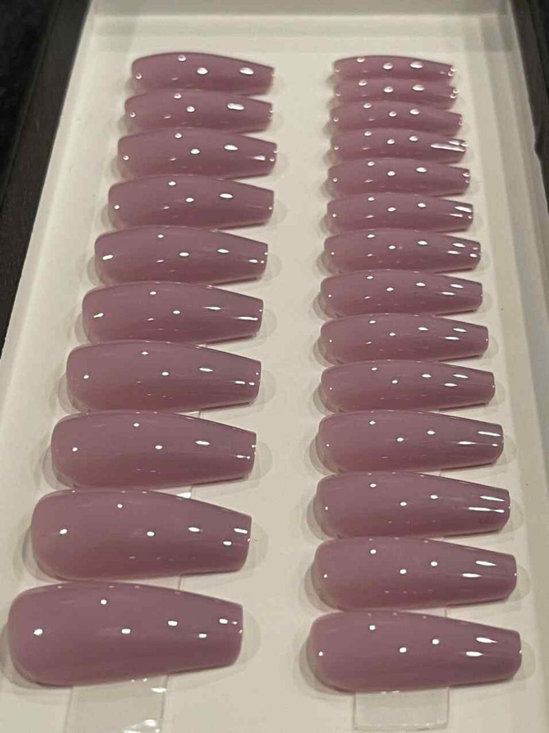 Lavender - Glänzend Coffin